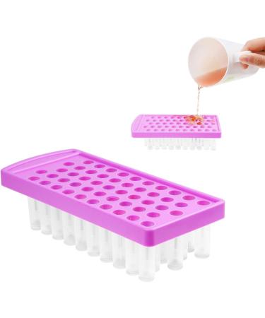 Buy BPA-Free Lip Balm Filling Tray & Spatula | 50 Empty Tubes & Stickers - DIY Natural Lip Balm Kit - Buy Online on GoSupps.com