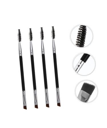Didiseaon 18 Pcs Angled Makeup Brush Set - Pro Eyebrow Mascara & Eye Grooming Tools - Double Sided Brushes for Flawless Makeup Application - Buy Online on GoSupps.com