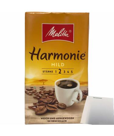 Melitta Harmonie Mild 2-Pack Ground Roast Coffee (500g Pack) + Usy Block