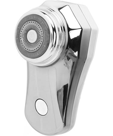 Buy Starlight Silver Electric Beard Trimmer | Mini Digital Display Type C Port Clipper for Men - Perfect for Travel & Home Use - Buy Online on GoSupps.com