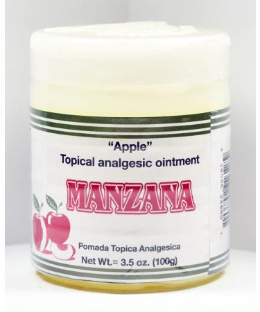 anahuac POMADA MANZANA Apple Topical Ointment ANALGESIC 3.5OZ - PRODUCTO DE Mexico