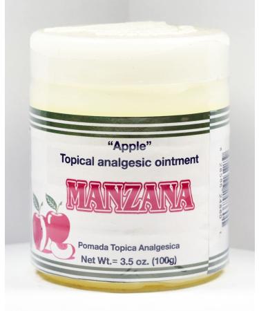 anahuac POMADA MANZANA Apple Topical Ointment ANALGESIC 3.5OZ - PRODUCTO DE Mexico - Buy Online on GoSupps.com