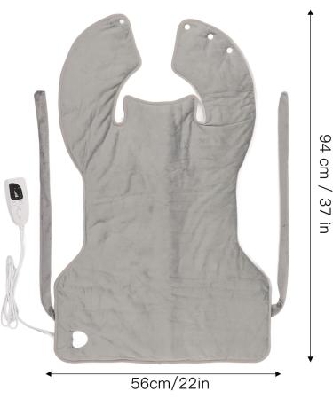 Heating Pillows for Back & Shoulders | 6 Temperature Levels & Fast Heating | 37x22 Inch Heat Relief - Buy Online on GoSupps.com