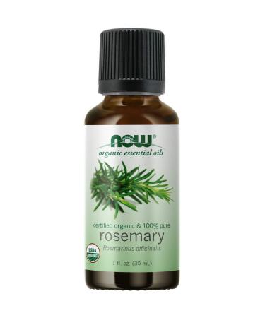 Now Foods Organic Essential Oils Rosemary 1 fl oz (30 ml)