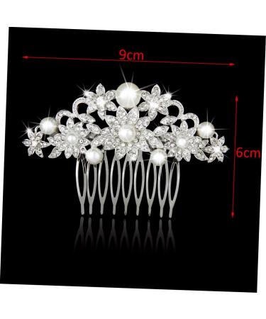 FRCOLOR goody hair clips for women bride hair clip pearl hair pin barrettes for women pearl hair barrettes hair jewels for women bridal hair clip Miss Pearlescent hair Hair - Buy Online on GoSupps.com