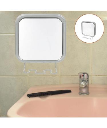 Zerodeko Shower Mirror - Fogless Travel Shaving Mirror with Suction Hook Holder - Buy Online on GoSupps.com