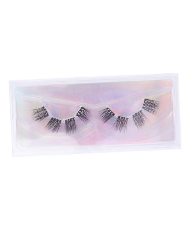 minkissy 1 Pair Segmented Lashes Dress Costume Eyelashes Grafting Eyelashes False Eyelashes Extension Fake Long Eyelash Segmented False Eyelashes Natural 5d High-grade Fiber Cross Extend