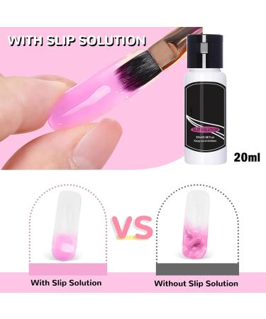 5Pcs Poly Gel Nail Kit - Soft Pink Builder Gel for Nails Extension - Durable 20ML Poly Nail Liquid - DIY Manicure Gel Kit for Beginners - Buy Online on GoSupps.com