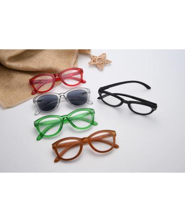 Eyekepper 5 Pack Cat Eye Reading Glasses - Stylish Oversized Women s +2.00 Reading Aid - Ship Internationally - Buy Online on GoSupps.com