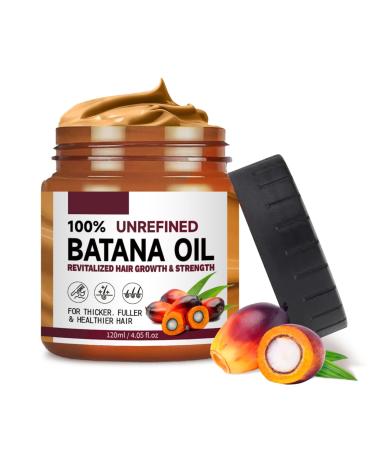 Batana Oil: 100% Pure Natural Hair Growth Oil for All Hair Types 120ml