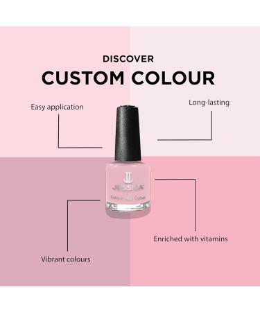 JESSICA Custom Colour Nail Polish Swanky Silver 14.8ml - Buy Online on GoSupps.com