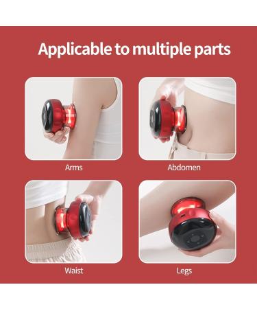 Buy Professional Intelligent Electrical Cupping Therapy Massager - Red Cupping Tools for Muscle Pain Relief | Fast International Shipping - Buy Online on GoSupps.com