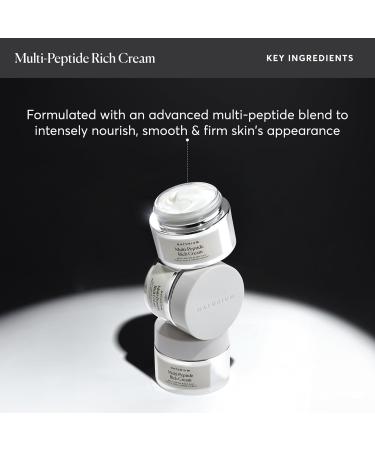 Naturium Multi-Peptide Rich Cream Hydrating & Nourishing to Help Appearance of Fine Lines & Wrinkles Vegan & Cruelty-Free 1.7 oz - Buy Online on GoSupps.com