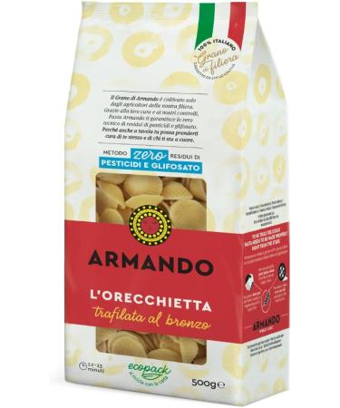  Italian Gourmet E.R. Armando L'Orecchietta Bronzed Pasta 500g 100% Italian Gourmet Tomato Pulp 400g Box of 6 - Buy Online on GoSupps.com