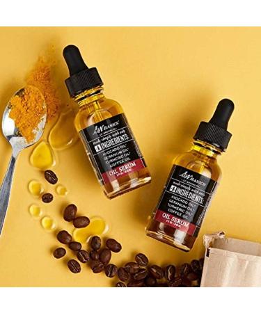 Organic S.W. Basics Oil Serum - Nourishing Avocado, Geranium, Turmeric & Coffee Oils - 1 oz, Cruelty-Free - Buy Online on GoSupps.com