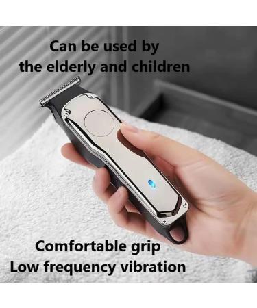 Pro Hair Clipper Fader for Men Oil Head Hair Trimmer Children Can Use Electric Clippers Modern Design Sense Rechargeable Razor Modern Silver - Buy Online on GoSupps.com