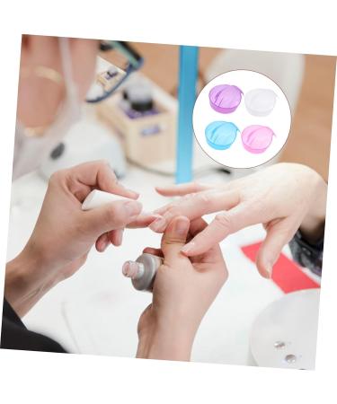 Lot de 4 Bols pour Dissolvant de Vernis Ongles Taille Standard L ger Portable pour Soin des Mains Manucure Domicile Couleur Al atoire - Buy Online on GoSupps.com
