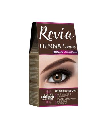 Revia Henna for Eyebrows Cream Brown