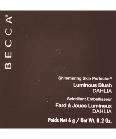 Becca Luminous Blush Dahlia 0.20 oz - Radiant Cheek Color - Single Pack - Buy Online on GoSupps.com