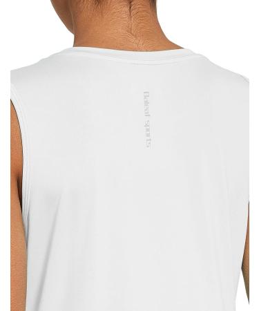 Baleaf Women's Sleeveless Workout Tank Top - White, Medium - Buy Online on GoSupps.com