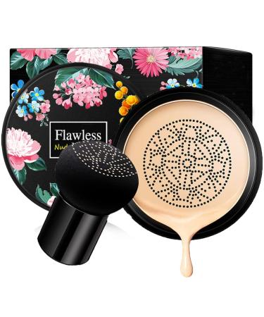 Mushroom Head Air Cushion BB Cream Concealer Lasting Nude Makeup Moisturizing Pigment BB Liquid Foundation Even Skin Tone Makeup Base Primer - Buy Online on GoSupps.com