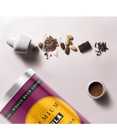  SAULA PREMIUM Saula Coffee Beans Pack of 2 x 500g tins. Premium Dark India 100% Arabica - Buy Online on GoSupps.com