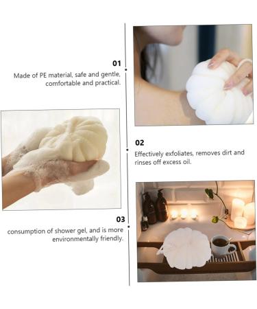 Buy NOLITOY 6 Pcs Large Bath Ball Shower Scrubber Mesh Bubble Maker for Exfoliating Skin | International Shipping Available - Buy Online on GoSupps.com