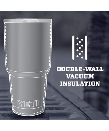 YETI Rambler 30 oz Tumbler with MagSlider Lid - Stainless Steel, Vacuum Insulated - Black - Buy Online on GoSupps.com