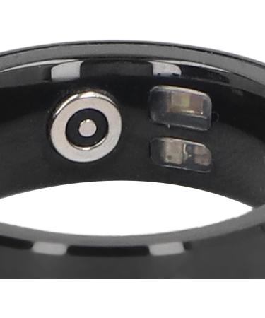 Smart Ring Health Tracker | Metal Black Smart Health Ring for Outdoor Use | Top Fitness Tracker - Buy Online on GoSupps.com