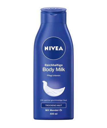 Nivea Rich Body Milk 400ml - Intense Moisture for All Skin Types | Buy Online Internationally - Buy Online on GoSupps.com