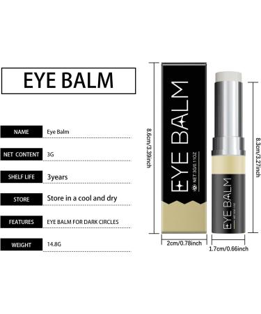 Lumibalm Eye Bag Stick Lumibalm Clears Eye Bags in Minutes Retinol Eye Cream Stick Lumistick Eye Cream Stick (4pcs) - Buy Online on GoSupps.com