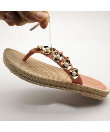 Healifty Shoe Strap Grip 16Pcs Sling Shoe Grip for Sandals Sling Backs Invisible Shoe Inserts High Heel Sole Pads Pinch Protection - Buy Online on GoSupps.com