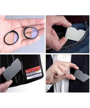 Buy Kokobin 2 Pack Unisex Reading Glasses - Compact Mini Nose Clip - Slide-Resistant +3.0 Visual Aid for Every Need - International Shipping Available - Buy Online on GoSupps.com