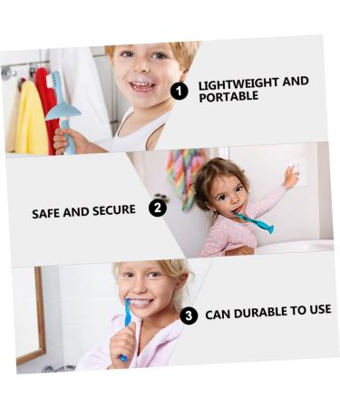 Frcolor 3 Sets Oral Care Toothbrushes for Kids - Eco-Friendly Tooth Accessories in Earth Tones - Buy Online on GoSupps.com