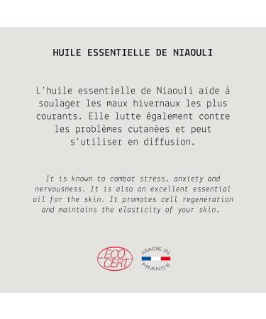 Organic Niaouli Essential Oil - MY COSMETIK - 10 ml | Shop Premium Quality Essential Oils for Natural Skincare & Wellness - Buy Online on GoSupps.com