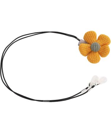 Hearing Amplifier Clip & Lanyard for Seniors | Floral Design Earphone Fastening Belt | Anti-Loss Listener Rope for Both Ears - Buy Online on GoSupps.com