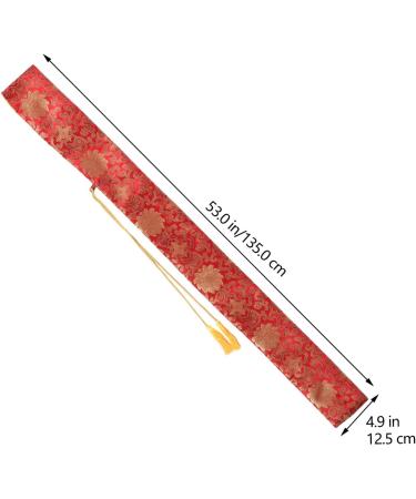 HANABASS Silk Sword Bag - Katana Storage Pouch for Japanese and Chinese Swords - Buy Online on GoSupps.com