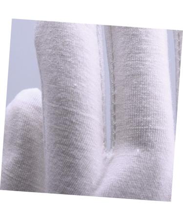 DRESSOOS 18 Pairs Beauty Gloves Hand Moisturizer Gloves Working Gloves Large Cotton Gloves for Moisturizing Spa Gloves for Dry Hands Extra Large Inspection Gloves Lab Gloves White Cosmetic - Buy Online on GoSupps.com