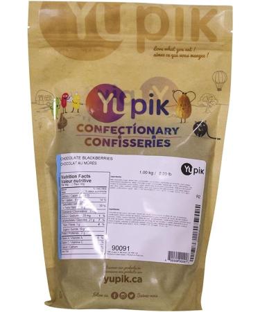 Yupik Dark Chocolate Blackberries 1Kg Blackberries 1 kilograms - Buy Online on GoSupps.com
