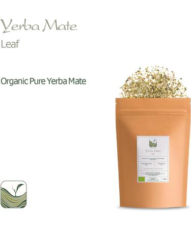 Yerba Mate Herbal Tea Organic - Traditional South American Drink - Loose Leaf Argentina - Llerva Mate Te Mate Argentina Yerba Mate Tea Loose Leaf Yorba Mate Tea Yurba Mate Yuba Mate Tea - Buy Online on GoSupps.com