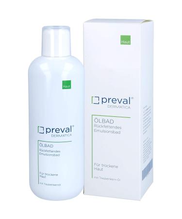 Preval Oil Bath 500 ml | Moisturizing Emulsion for Dry & Sensitive Skin International Shipping Available - Buy Online on GoSupps.com