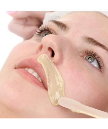 100pcs Small Wax Spatulas Wooden Eyebrow Waxing Applicators - 88mm Mini Wax Sticks for Face and Hair Removal - Buy Online on GoSupps.com