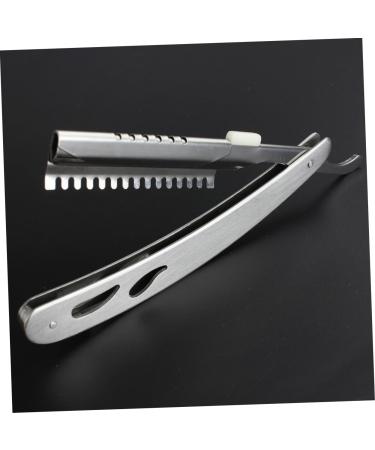 Minkissy Stainless Steel Razor Holder | Rustproof Hairdresser & Beard Shear Knife Holder for Men - International Shipping Available - Buy Online on GoSupps.com