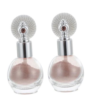 Beavorty 4 Pcs Spray Glitter Glass Spray Bottles Shower Spray Body Women Makeup Tool Loose Powder Brighten As Shown 2x2pcs 7.5x6cmx2pcs