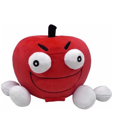 Shovelware Brain Game Plushies Cute Apple Plush Toys Soft Stuffed Animal Plushies for Game Fans Christmas Thanksgiving Birthday Party Favors 10"