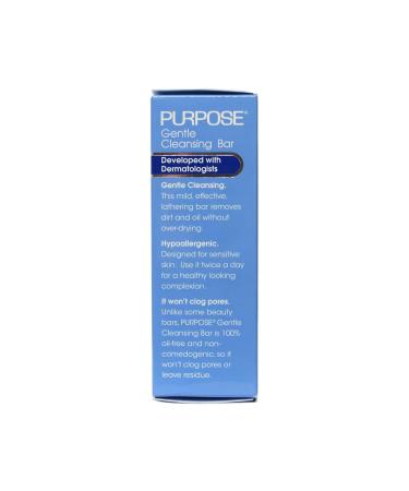 Purpose Gentle Cleansing Bar 6 Oz - Pack of 3 | Fragrance-Free Soap for Sensitive Skin - Buy Online on GoSupps.com