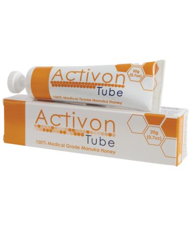 Activon Medical Grade 100% Manuka Honey Gel Tube Natural Healing of Wounds 1 Pack 0.7 Ounce (Pack of 1 )