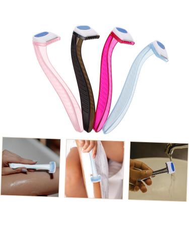 DECORNIJIA 4 Pieces Compact Womens Trimmer with Sharp Reusable Blades Manual Body Facial Hair Remover Portable Hair Shaver for Gentle IrritationFree Skin Care - Buy Online on GoSupps.com