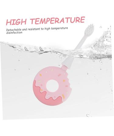 KOMBIUDA Pink Toothbrush - Soft Silica Gel Child Cleaning Brush (1 Pack) - Ideal for Gentle Oral Care - Buy Online on GoSupps.com