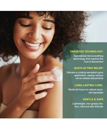 ENVISHA Neuropathy Cream with Menthol Arnica Aloe Vera Emu Vitamin B6 Extra Strength for Feet Hands Legs 2oz - Buy Online on GoSupps.com